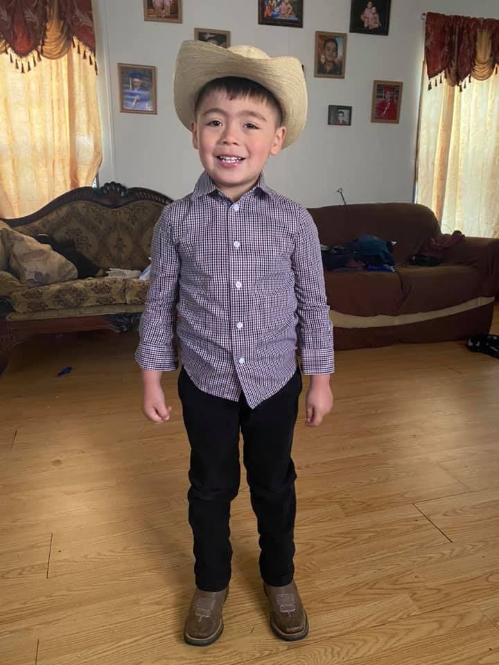 Magali Mondragon envía esta foto de su niño.