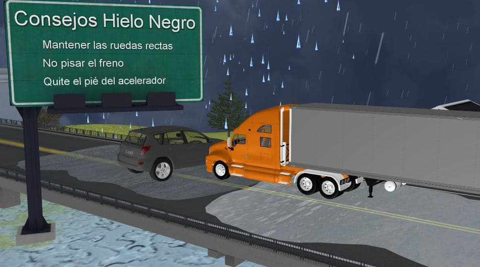 <h3 class="cms-H3-H3">¿Qué es el hielo negro y por qué es mortal?</h3>
<br>
<br>La fina capa de hielo invisible que se forma por la lluvia y nieve derretida es invisible para los conductores. Sin embargo, es la causante de la pérdida de control de los conductores más experimentados.