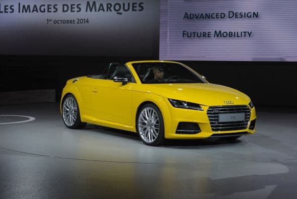 Audi presentó la versión convertible de la nueva generación del TT.