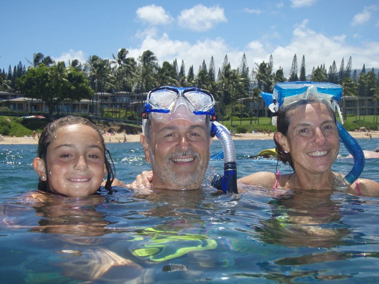 Siempre aprovechan para darse un buen chapuzón.