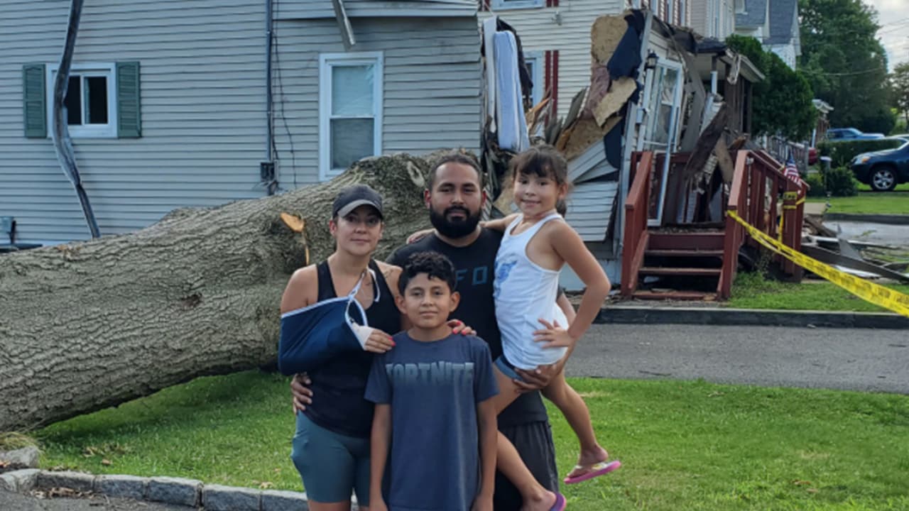 Salvó la vida de su hija pero la casa quedó destruida: los Ramírez necesitan ayuda