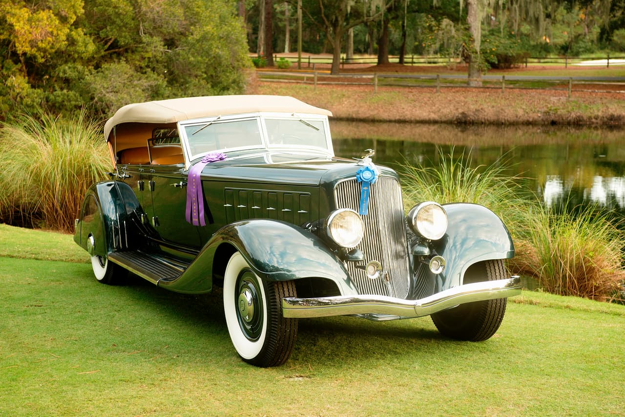 Chrysler Custom Imperial Phaeton 1933 ganador del premio Mejor del Show