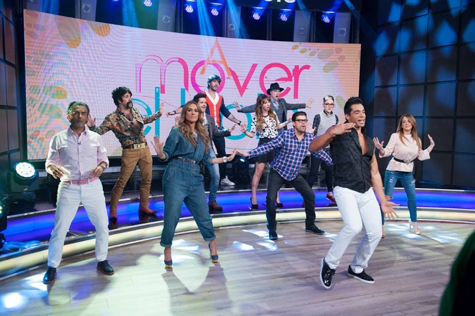 ¡Moviendo la cadera! Nadie se puede quedar en su lugar.