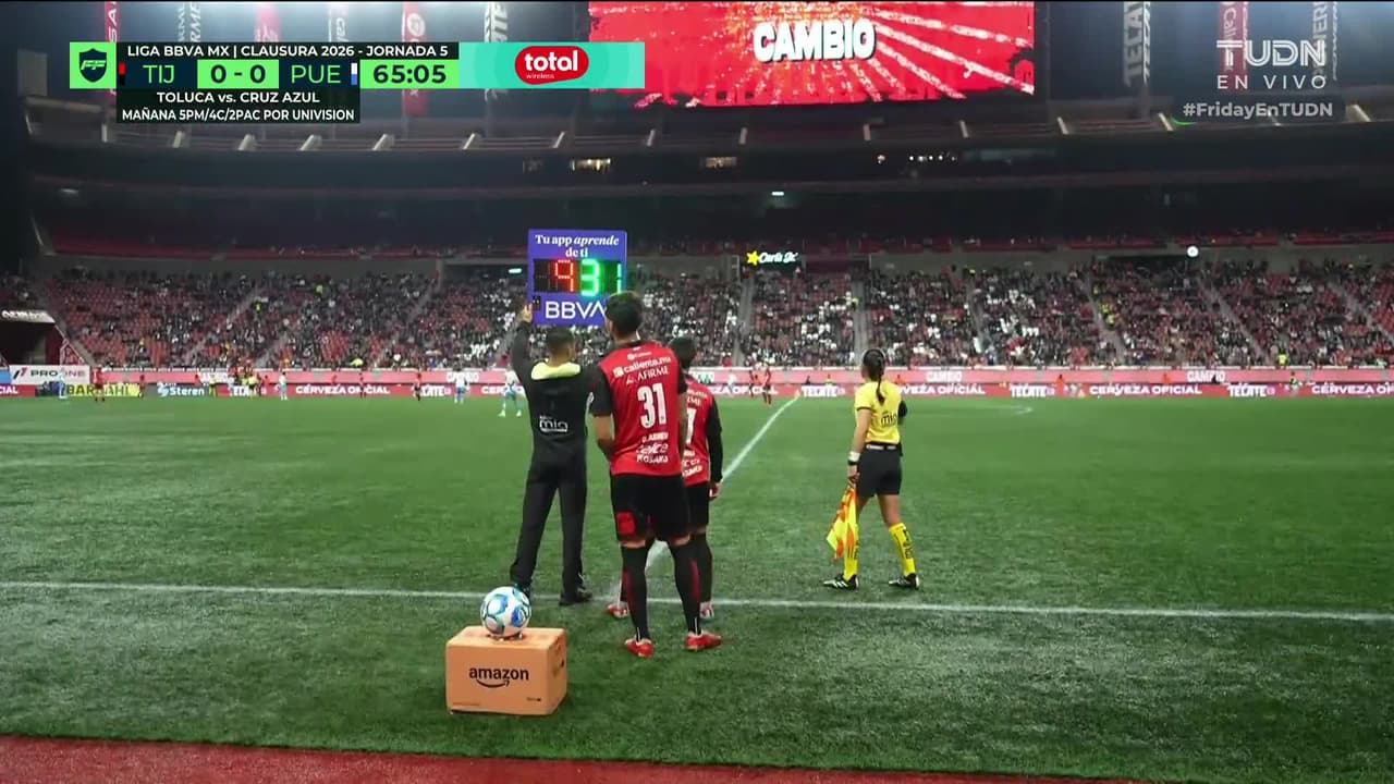 ¡El legado continúa! El hijo del Loco Abreu entra de cambio con Xolos y debuta