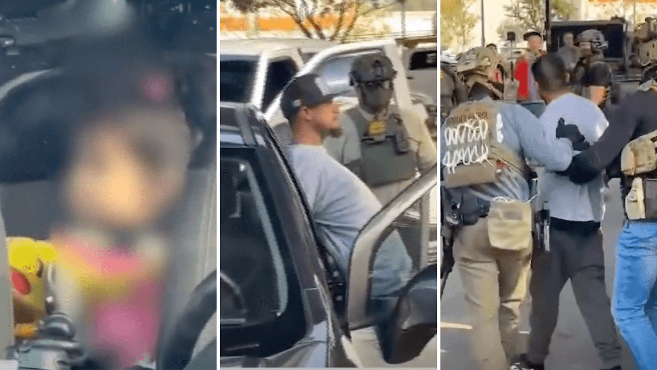 Bebé y su padre son detenidos en un operativo de la Patrulla Fronteriza en Los Ángeles