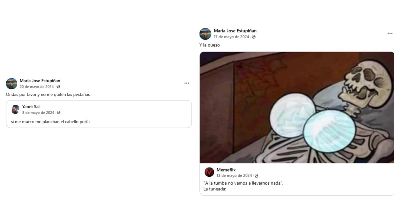 María José Estupiñán compartió mensajes sobre la muerte casi un año antes de ser asesinada.