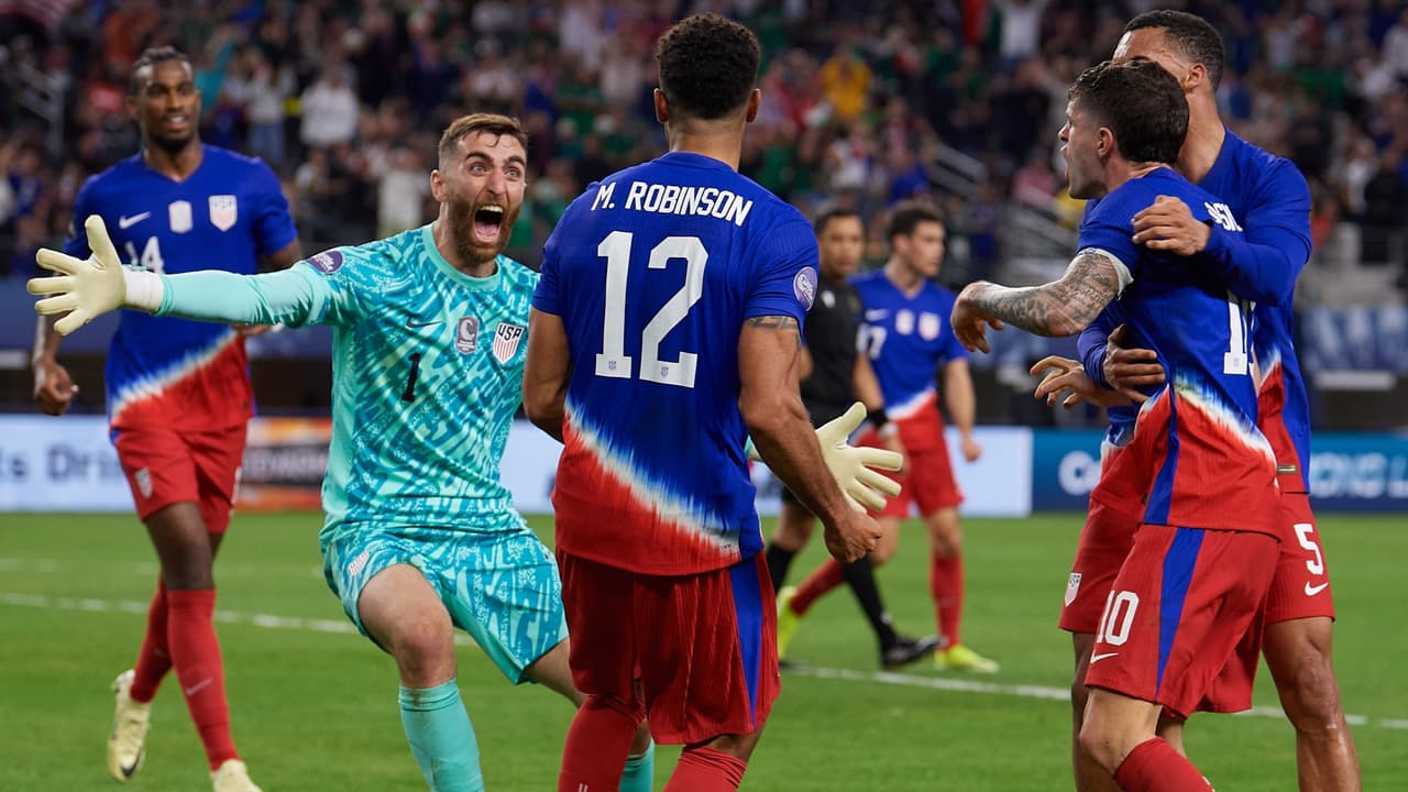 Estados Unidos arrasa en el XI ideal de Nations League 