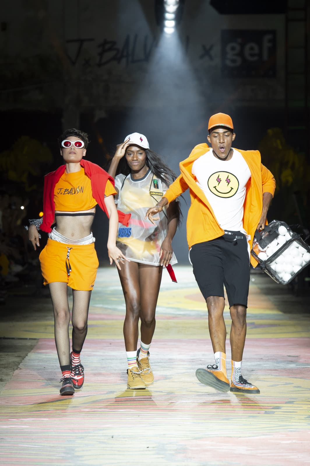 J Balvin presenta su colección de moda en Colombiamoda 2018.