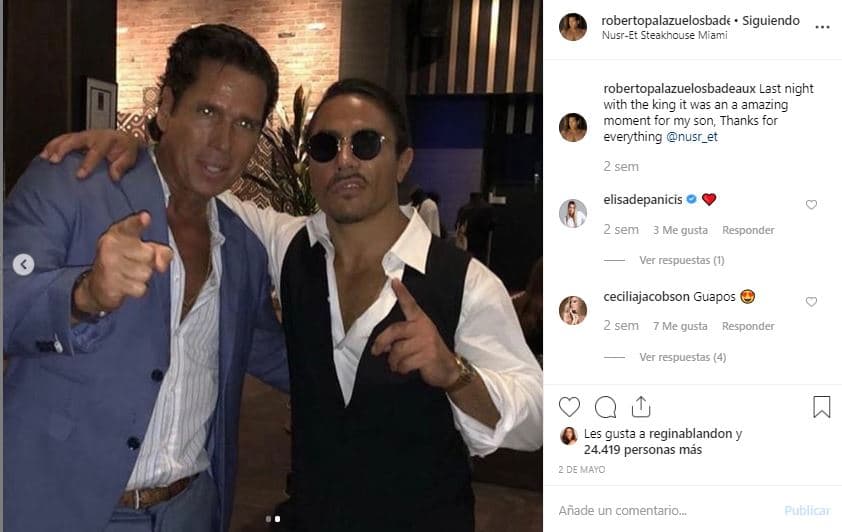 “Tuvimos la suerte de que estuvo ahí el dueño. Increíble, fue muy padre, 
<b>mi hijo estuvo muy emocionado</b> porque es muy fan de él”, destacó.