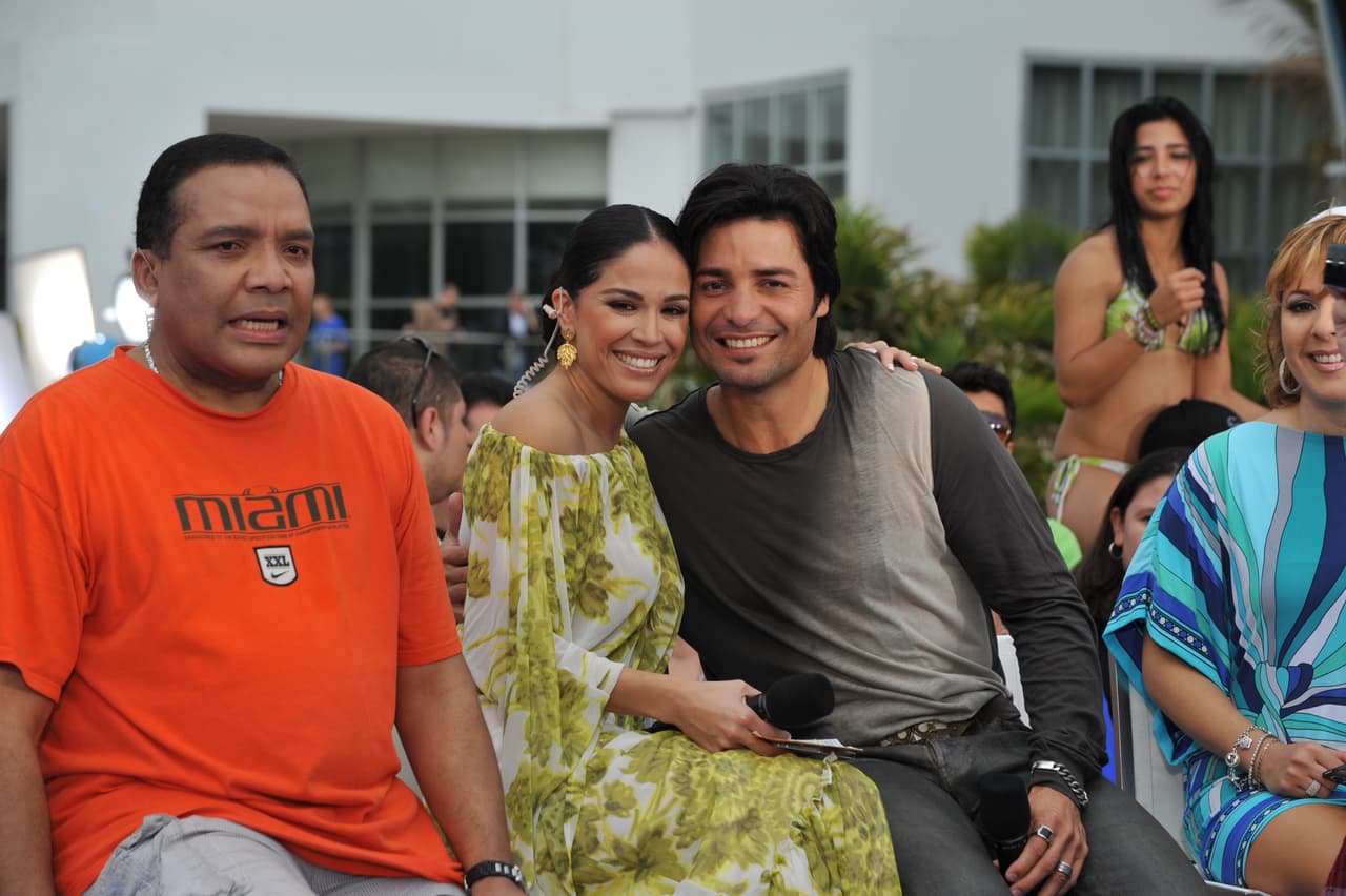 En el año 2010, Karla Martínez estaba encantada de conocer a Chayanne, a quien hemos tenido de visita en varias ocasiones en Despierta América.