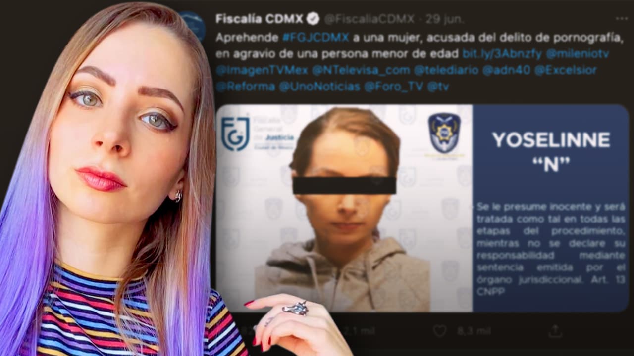 'YosStop', la hermana de Ginny Hoffman, se queda en prisión: la vinculan a proceso por pornografía infantil