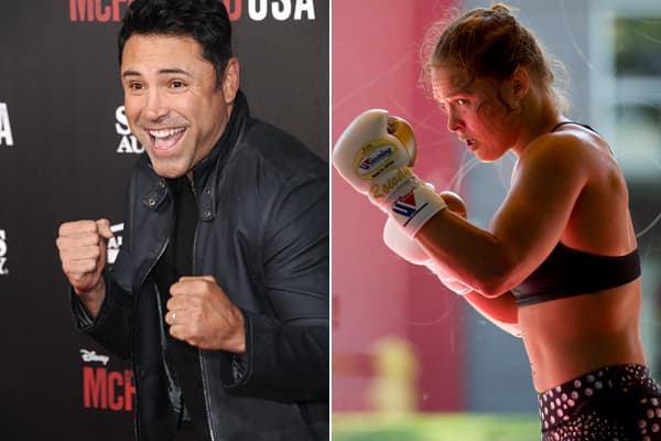 Oscar De la Hoya quiere promover a Ronda Rousey en el boxeo