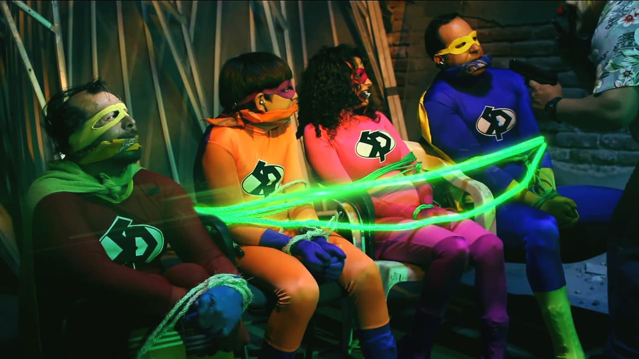 Bombito no sabe quiénes son esos enmascarados que han detenido a sus delincuentes.