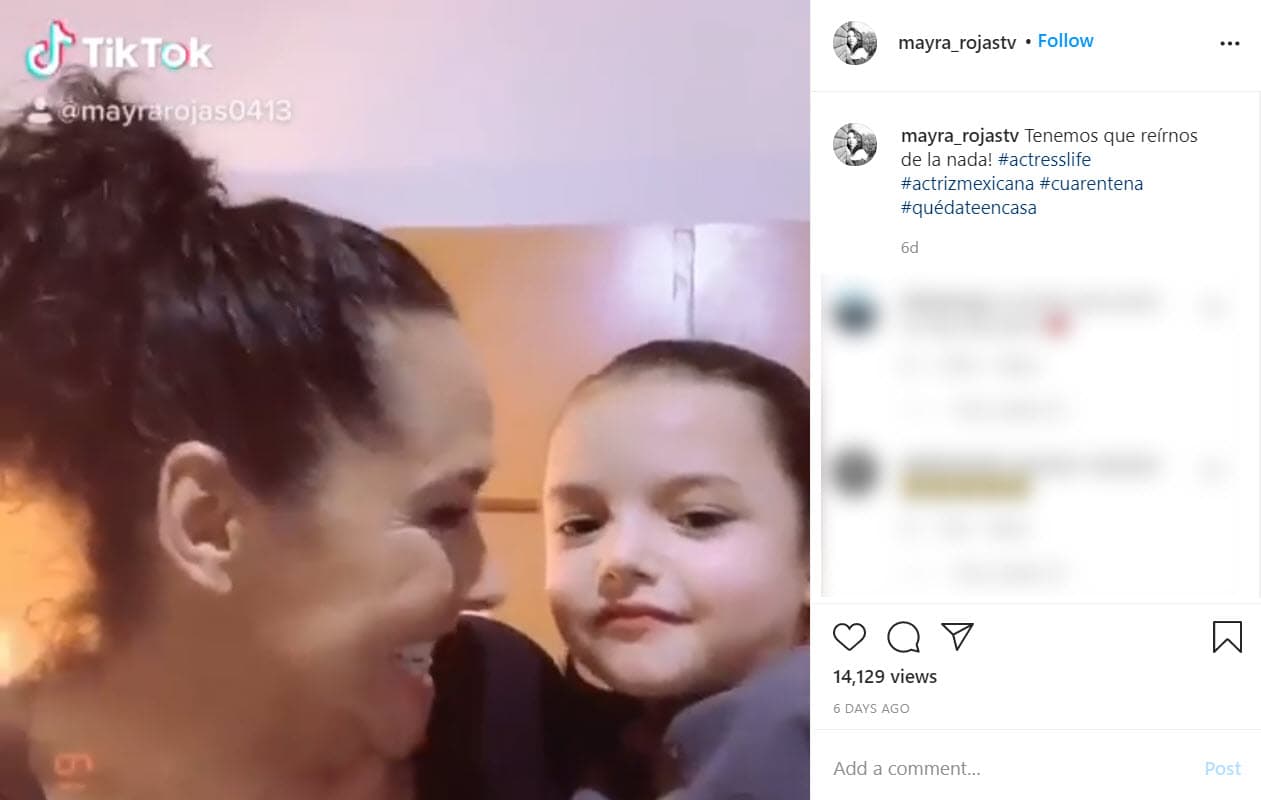 Lucianna, de 6 años, es la 
<b><a href="https://www.univision.com/famosos/lorena-rojas-habria-cumplido-49-anos-asi-cambio-la-vida-de-su-familia-tras-su-fallecimiento-fotos" target="_blank">hija de su fallecida hermana </a></b>Lorena Rojas. 
<br>
<br>