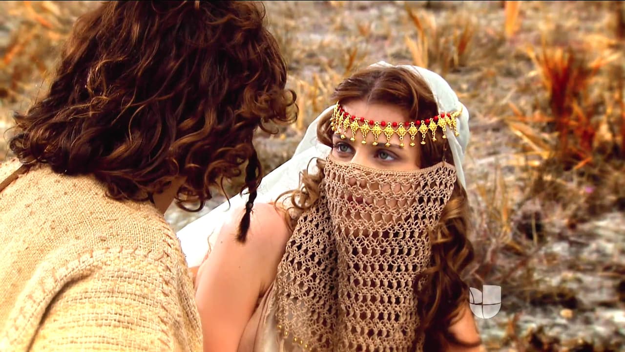 Tras la comida familia, David se dispuso a retomar sus labores y mientras cuidaba a las ovejas, salvó a Betsabé de ser raptada. Evitó que fuera secuestrada por un rufián que la atacó junto a su padre. Pero al verla se enamoró a primera vista.