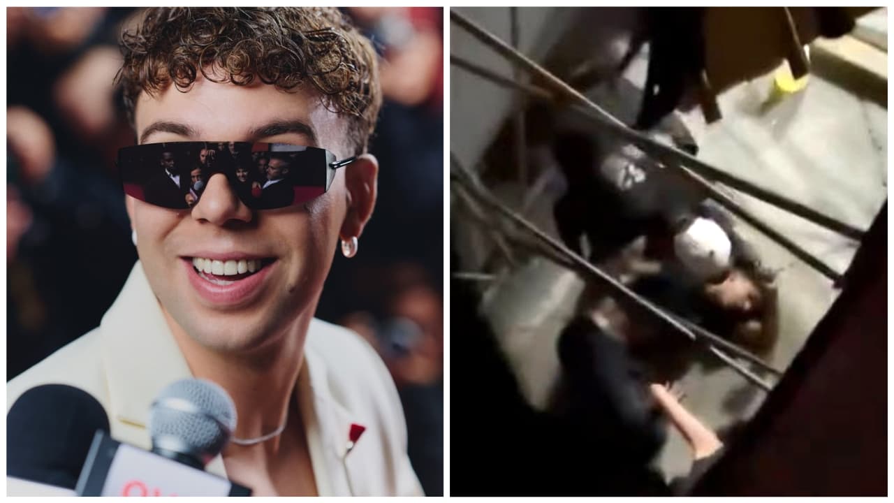 Concierto del cantante Quevedo en México deja heridos: una grada se habría roto