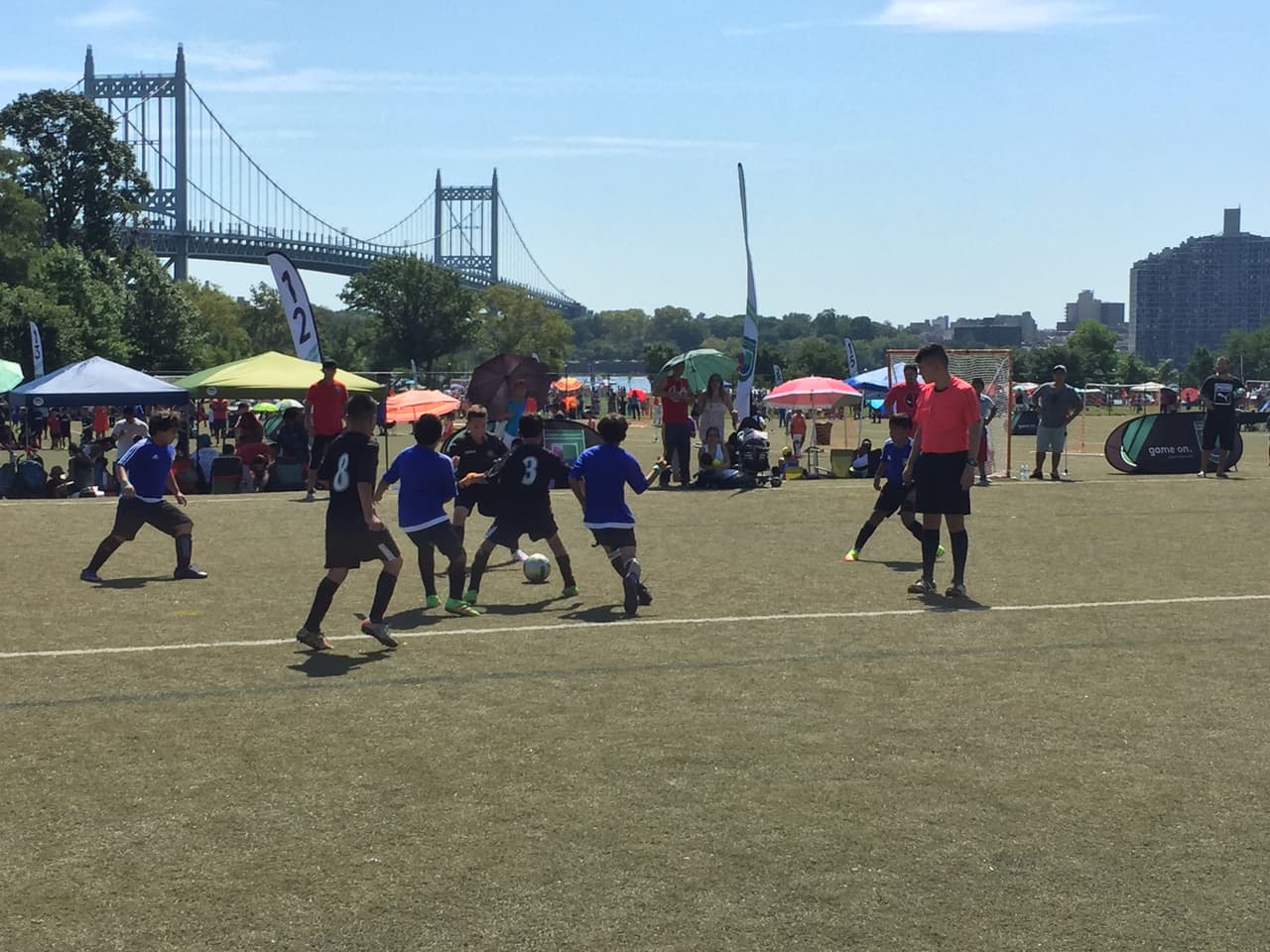 Nada detuvo a los niños en su camino al triunfo
