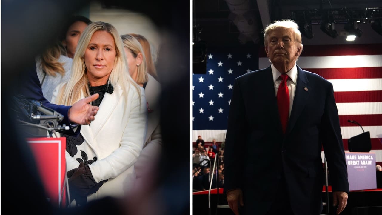 “Usted es la serpiente de la que nos advirtió”: Marjorie Taylor Greene arremete contra Trump