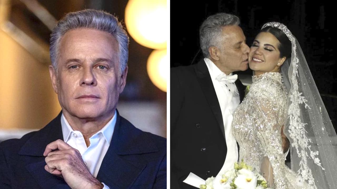 Así fue la boda religiosa de Alexis Ayala con su pareja 28 años menor