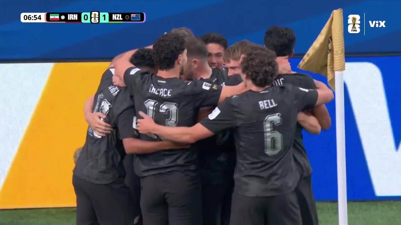 ¡Nueva Zelanda madruga a Irán con este golazo imperdible!