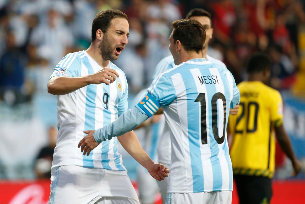 Argentina 1-0 Jamaica: Higuaín da una victoria sufrida a una Albiceleste que no convence