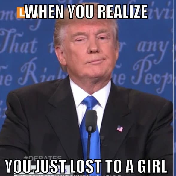 Y sí... cuando te das cuenta que perdiste.