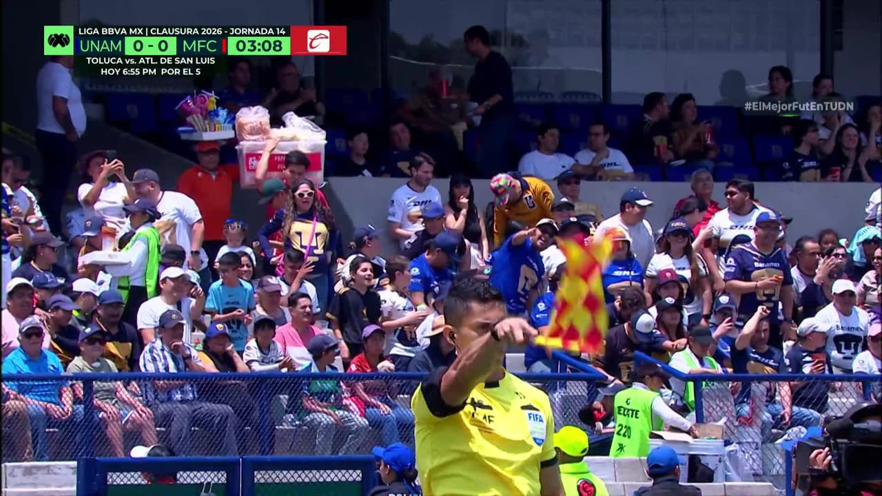 ¡Frenético arranque! Juninho hace gol pero estaba en fuera de juego