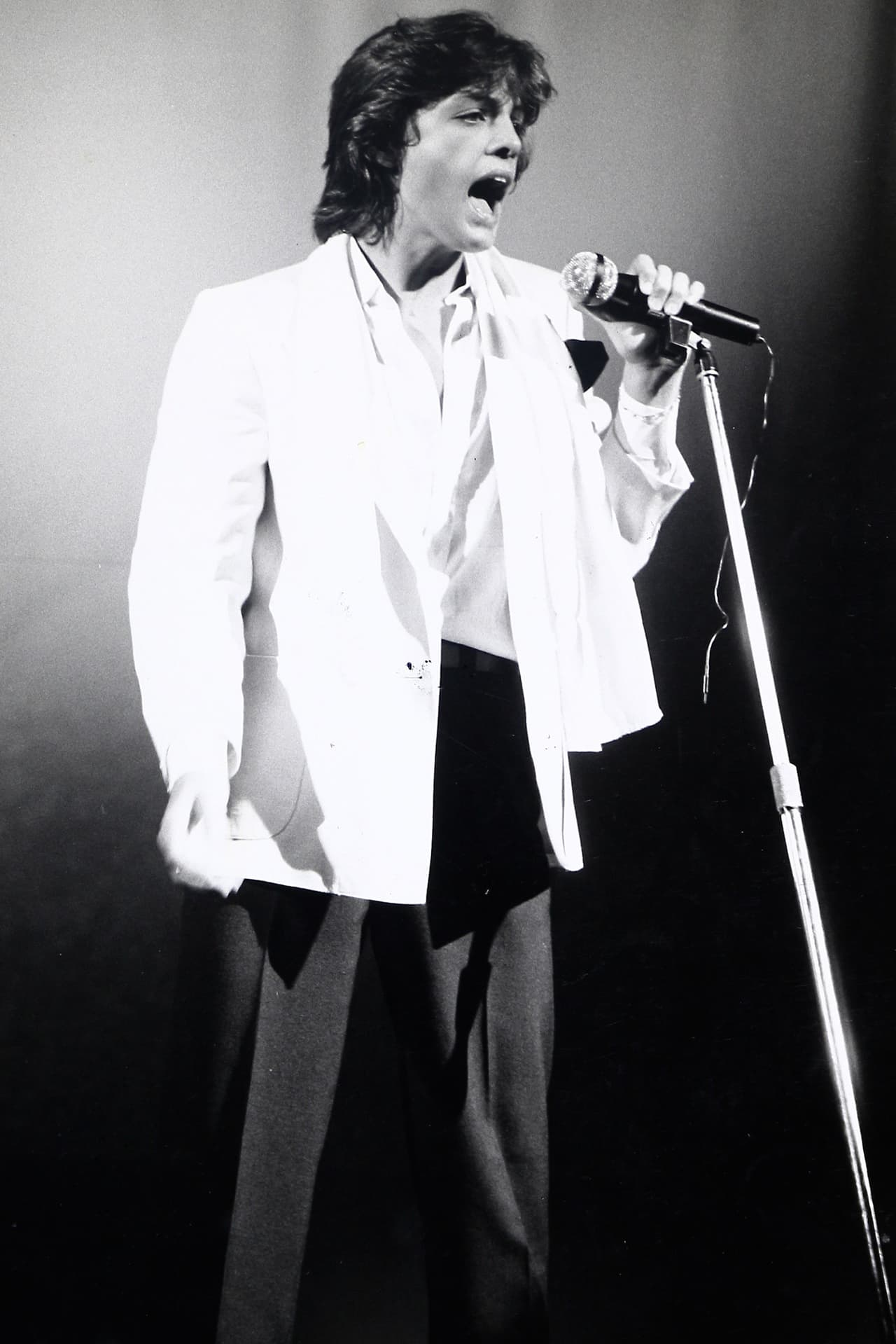 O también cuando comenzaba su carrera.