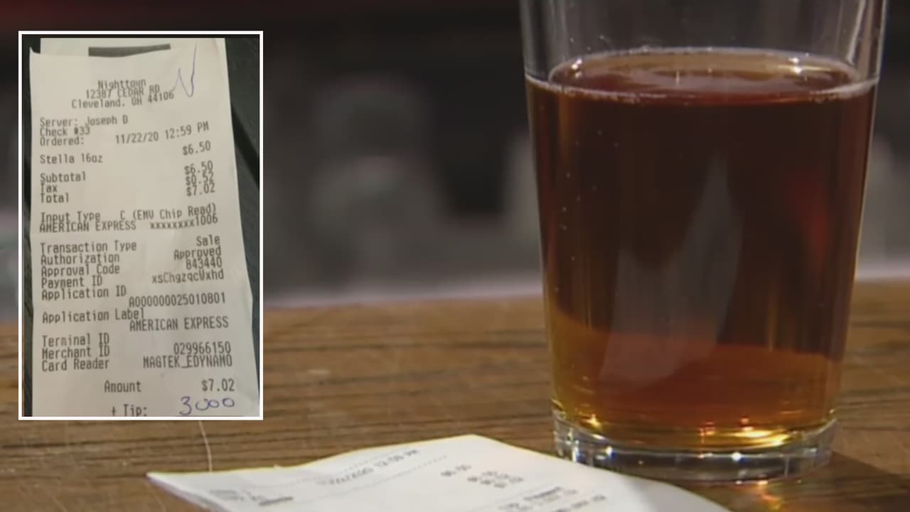 Otra de esas historias por las que hay que agradecer: un cliente acudió a un restaurante, se bebió una cervecita de apenas siete dólares y 
<a href="https://www.univision.com/shows/despierta-america/cliente-paga-cuenta-de-7-dolares-y-deja-propina-de-3-000-para-ayudar-a-empleados-afectados-por-la-pandemia-video">dejó una propina de ni más ni menos que 3,000 dólares</a>. Sus motivos nos dejaron sin palabras.
