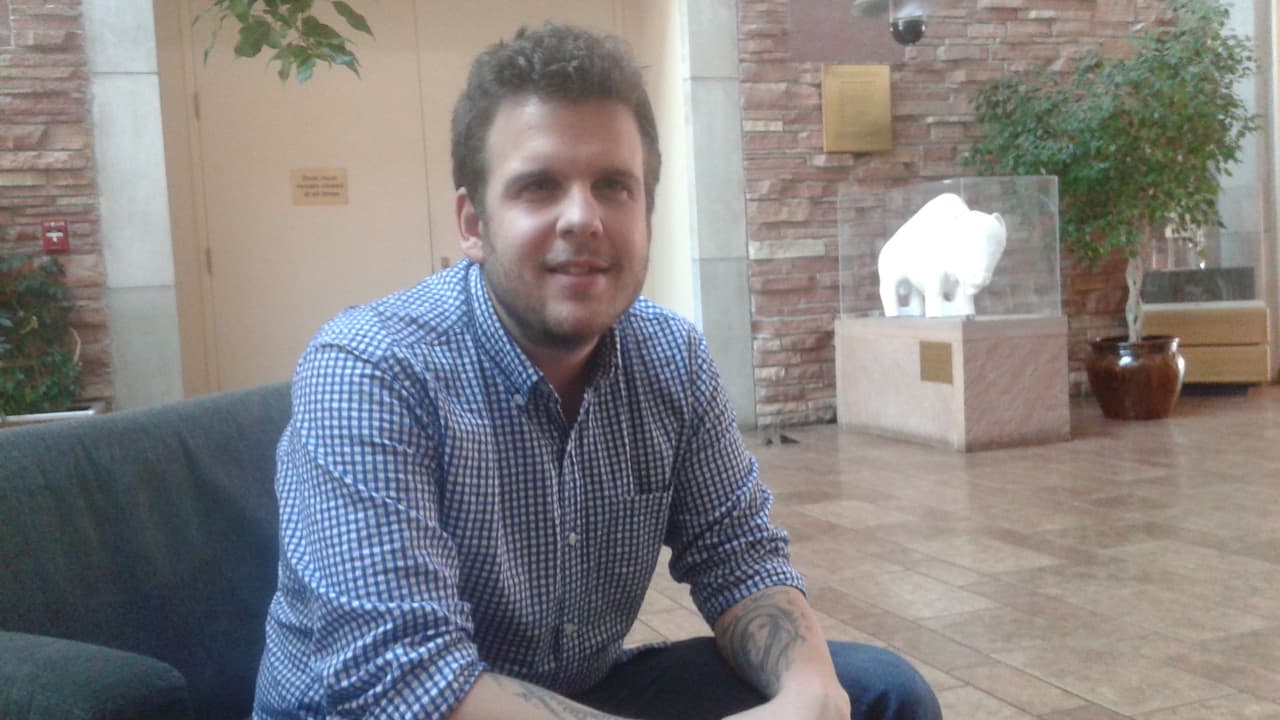 Javier Mabrey, presidente de los estudiantes demócratas