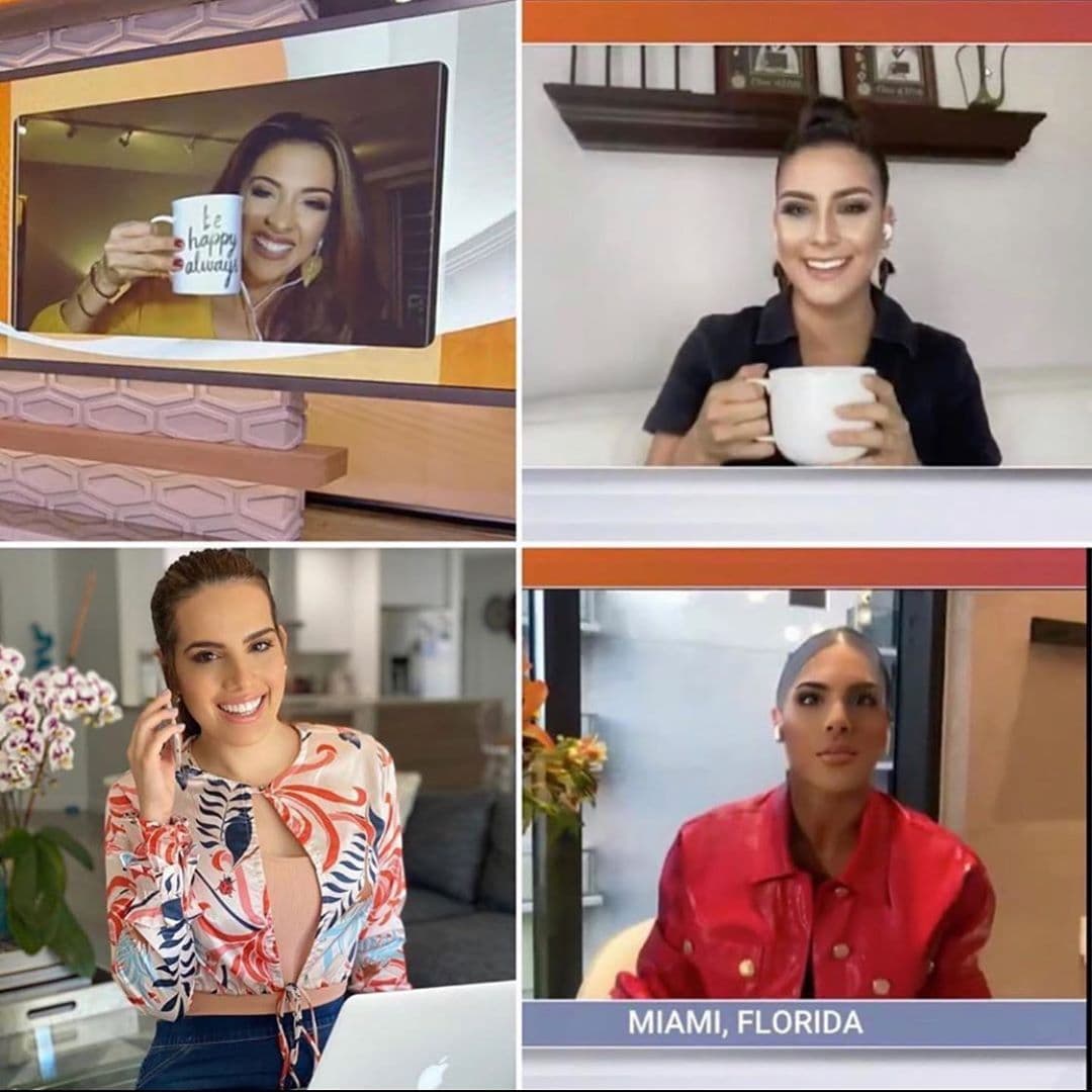 Con nuestras compañeras desde sus respectivas casas nos despedimos por esta semana, pero sus sonrisas nos recuerdan poner siempre buena cara a los tiempos complicados y que habrá nuevas oportunidades después de toda crisis.