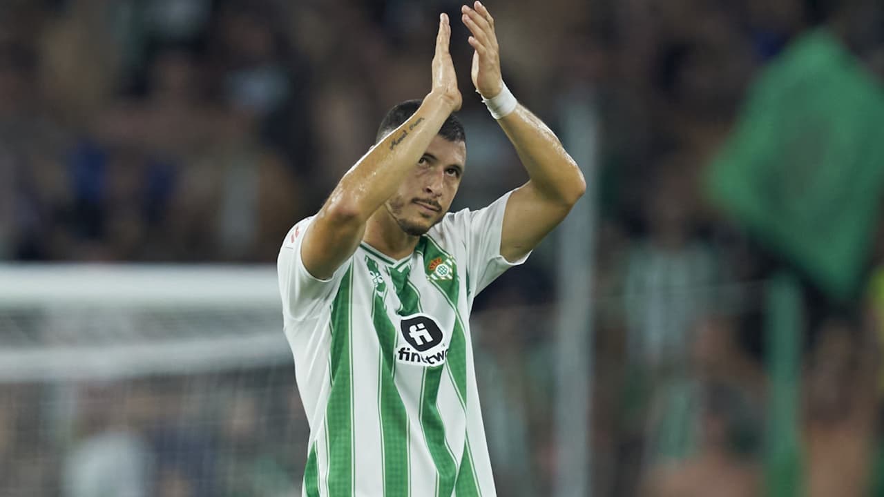 Guido Rodríguez se fractura el peroné en entrenamiento del Betis