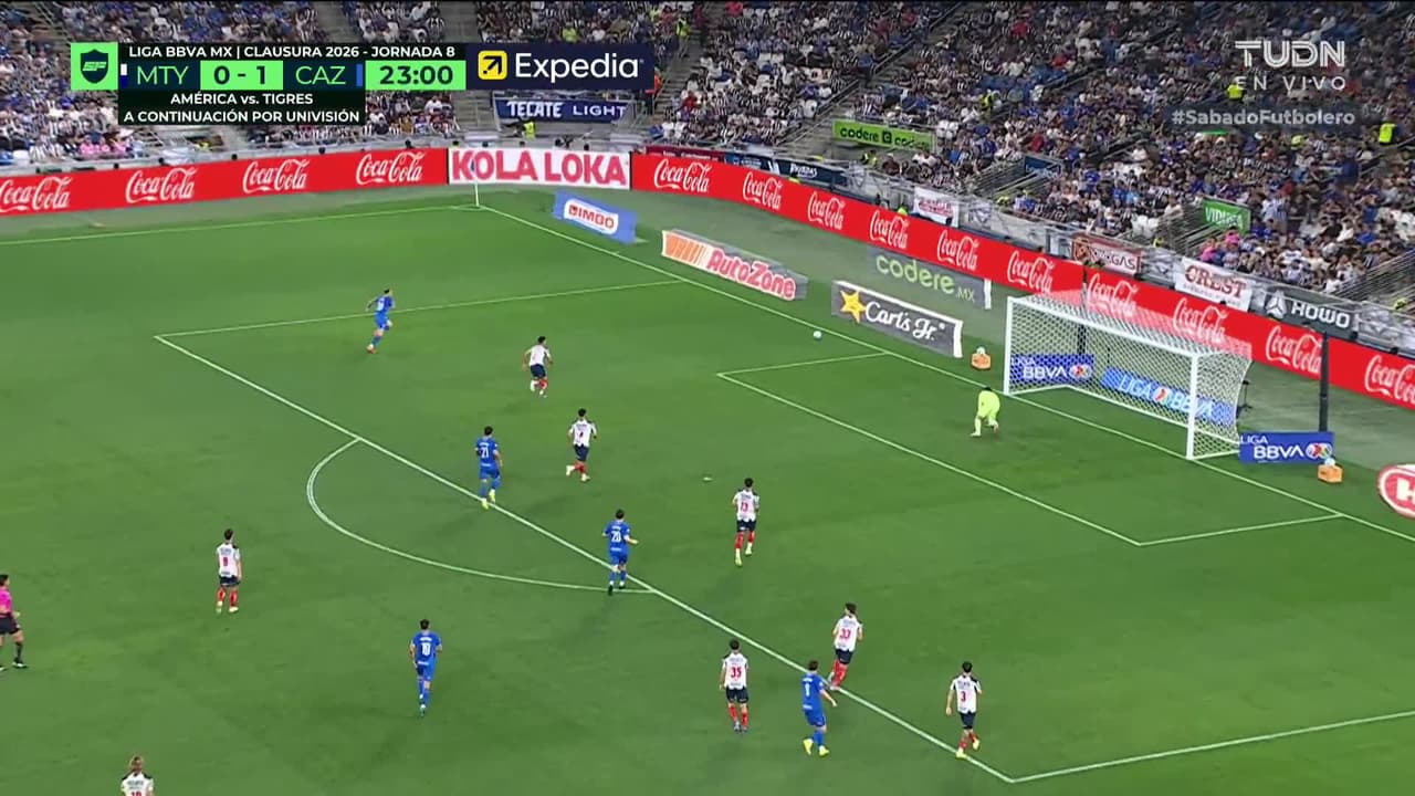 ¡TIRO ATAJADO! disparo por Agustín Palavecino.