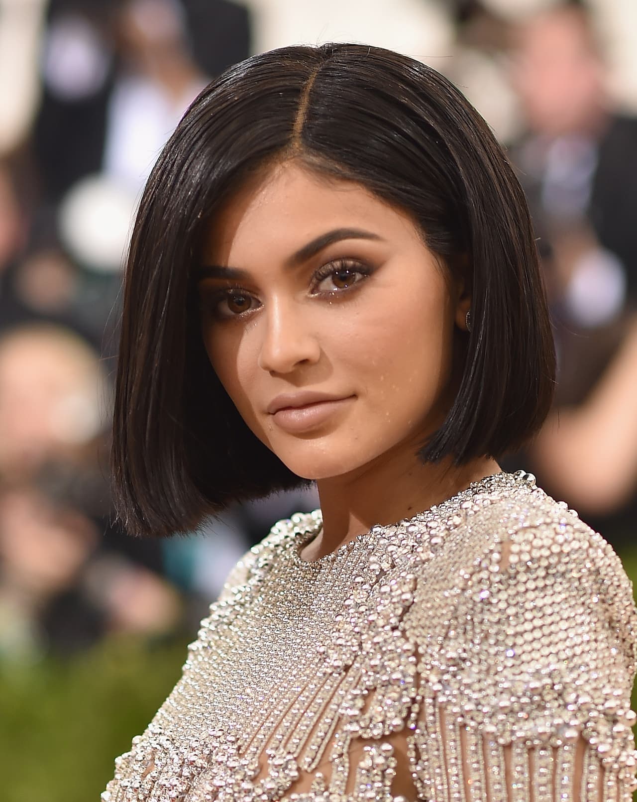 Esta es Kylie Jenner en la Met Gala de 2016.