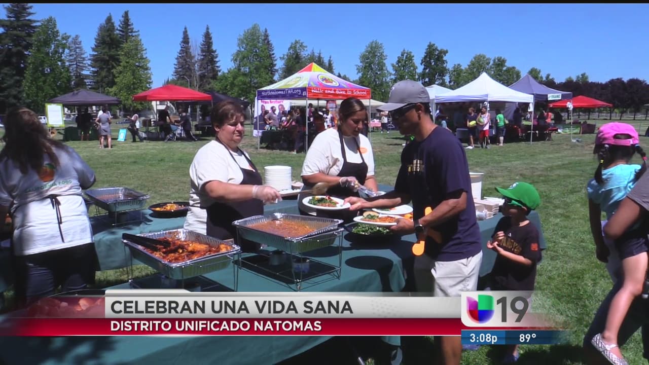 El Distrito Unificado de Nathomas celebra la importancia de una sana alimentación