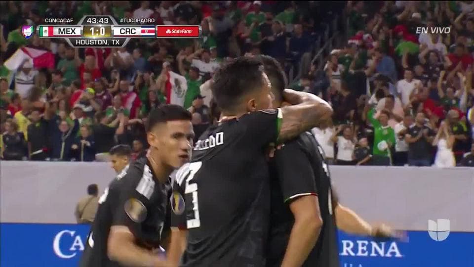¡GOOOL! Raúl Jiménez anota para Mexico