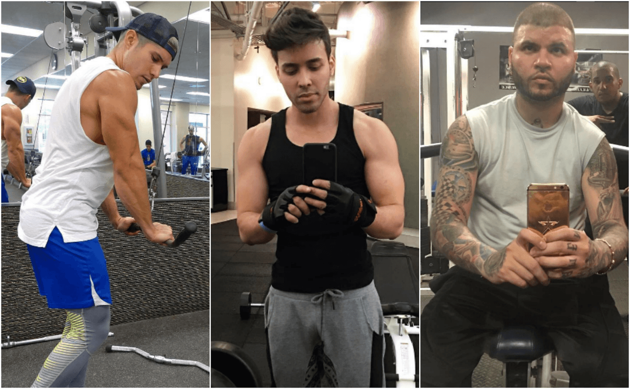 Estos cantantes latinos tienen como pasatiempo hacer ejercicio y cada imagen que comparten sus admiradoras lo agradecen.