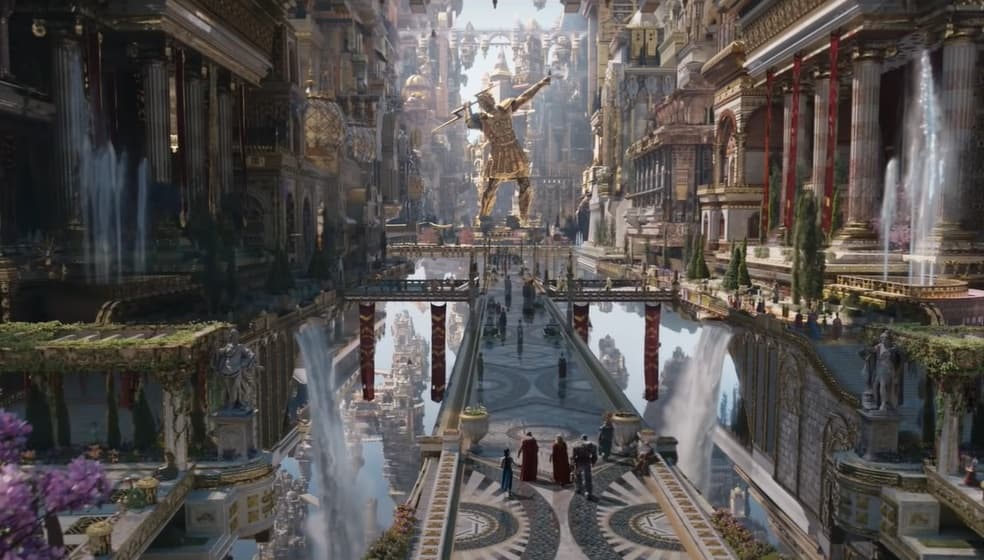 El Olimpo, el hogar de los dioses