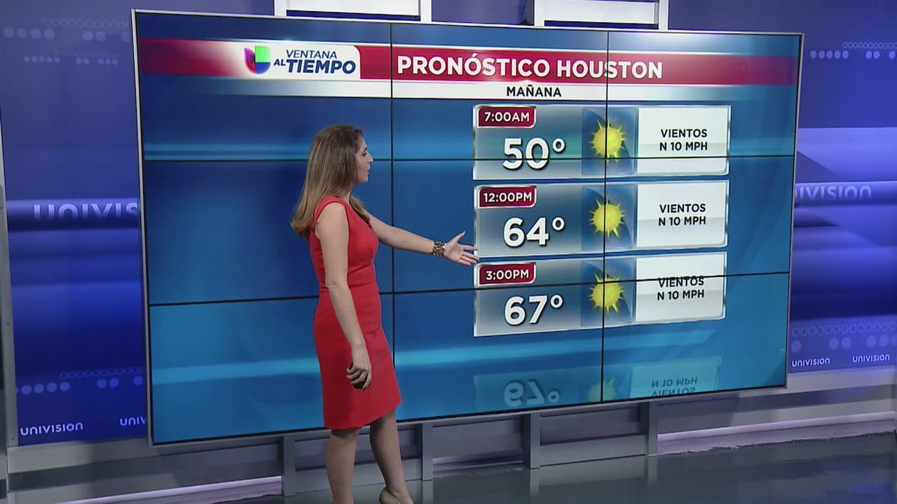 Ventana al Tiempo: Madrugada fresca este domingo en Houston sin pronóstico de lluvia