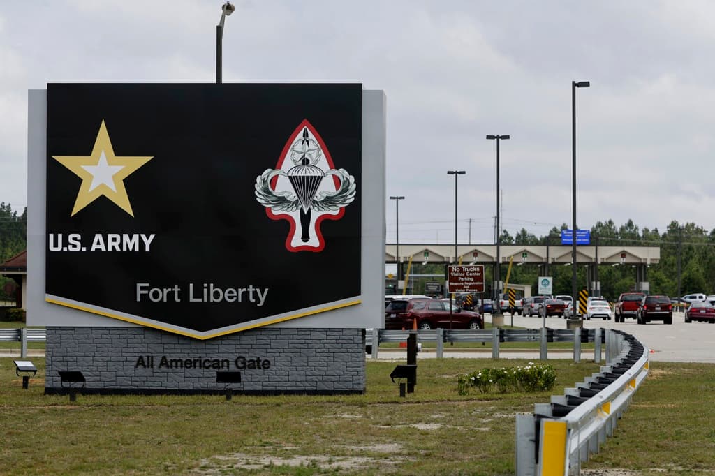 Imagen de 2023, poco después del cambio de nombre de la base a Fort Liberty.