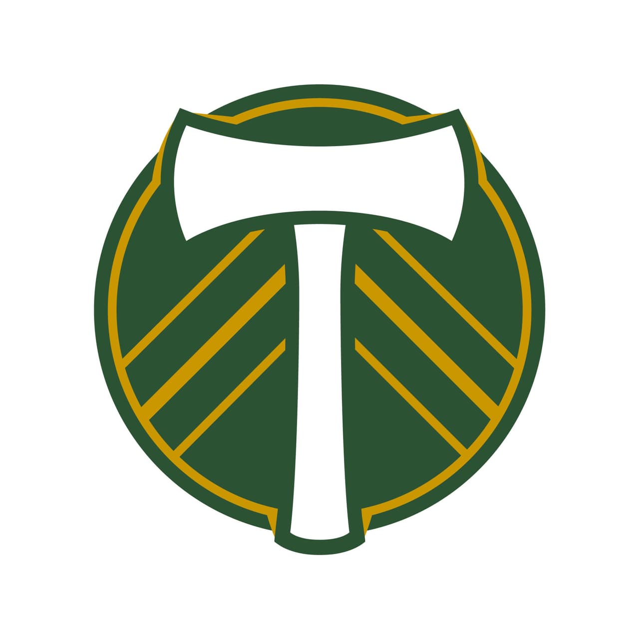 El logo de Portland Timbers llegó a 2020 sin demasidas modificaciones profundas.