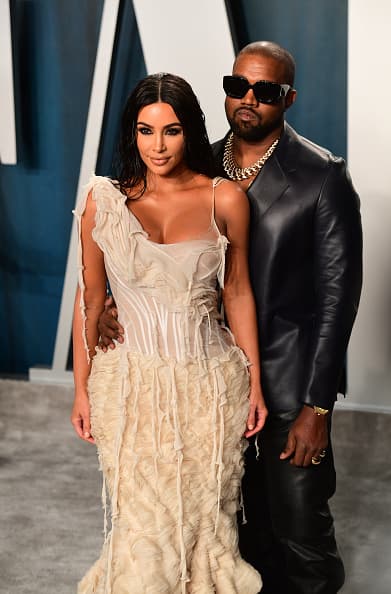 Kanye West y Kim Kardashian