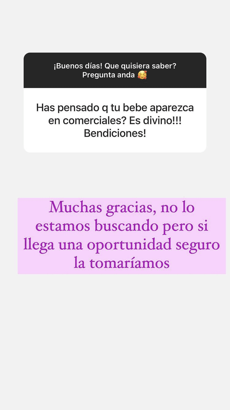 La tierna carita de Gennaro ha conquistado infinidad de corazones por lo que los seguidores de la presentadora no dudan que en algún momento pueda debutar en televisión.