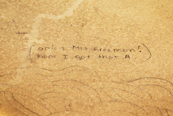 La instalación es parte de la campaña "Don't Forget Ed!" del College Board, que incluye la firma de peticiones a los candidatos a la presidencia de EU para que hablen más de la reforma educativa en la campaña electoral.