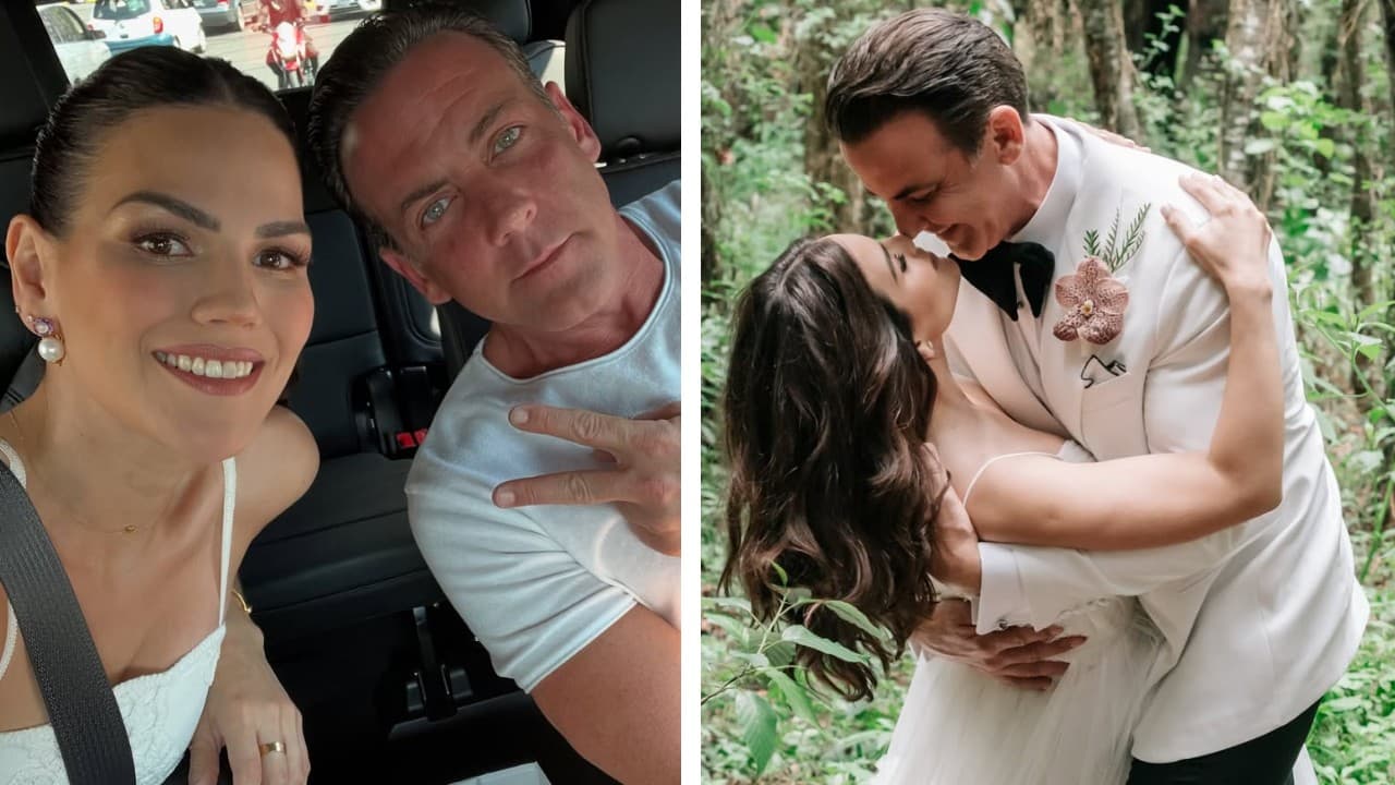 Karina Banda y Carlos Ponce celebran el tercer aniversario de su boda religiosa con fotos