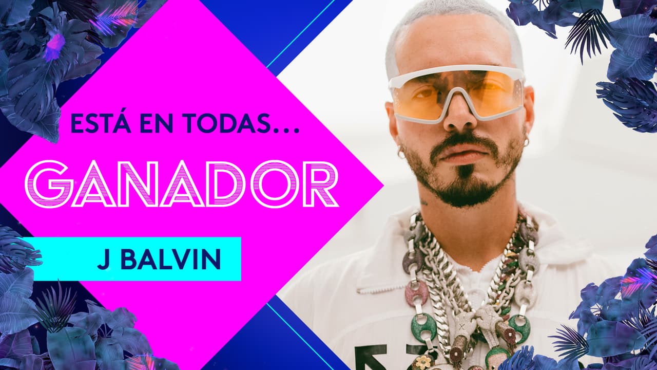 J Balvin se quedó con el Premio Juventud porque 'Está en todas'.
