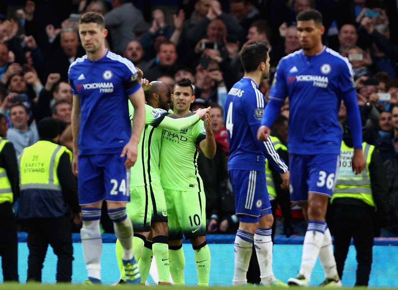 El 'Kun' Agüero se vistió de héroe en Stamford Bridge