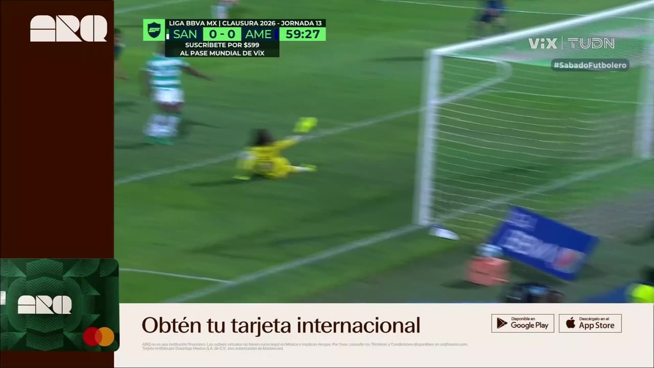 ¡Estás loco Carlos Acevedo! El golazo que le arrebata a Vinicius Lima