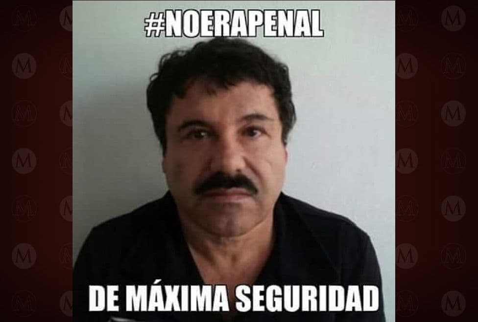 Los memes de la segunda fuga de 'El Chapo' Guzmán.