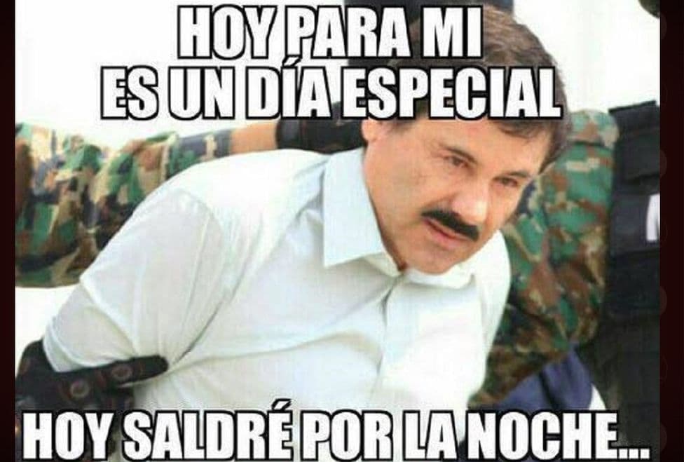 Los memes de la segunda fuga de 'El Chapo' Guzmán.